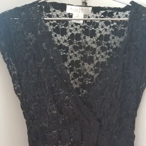 - Lacey top